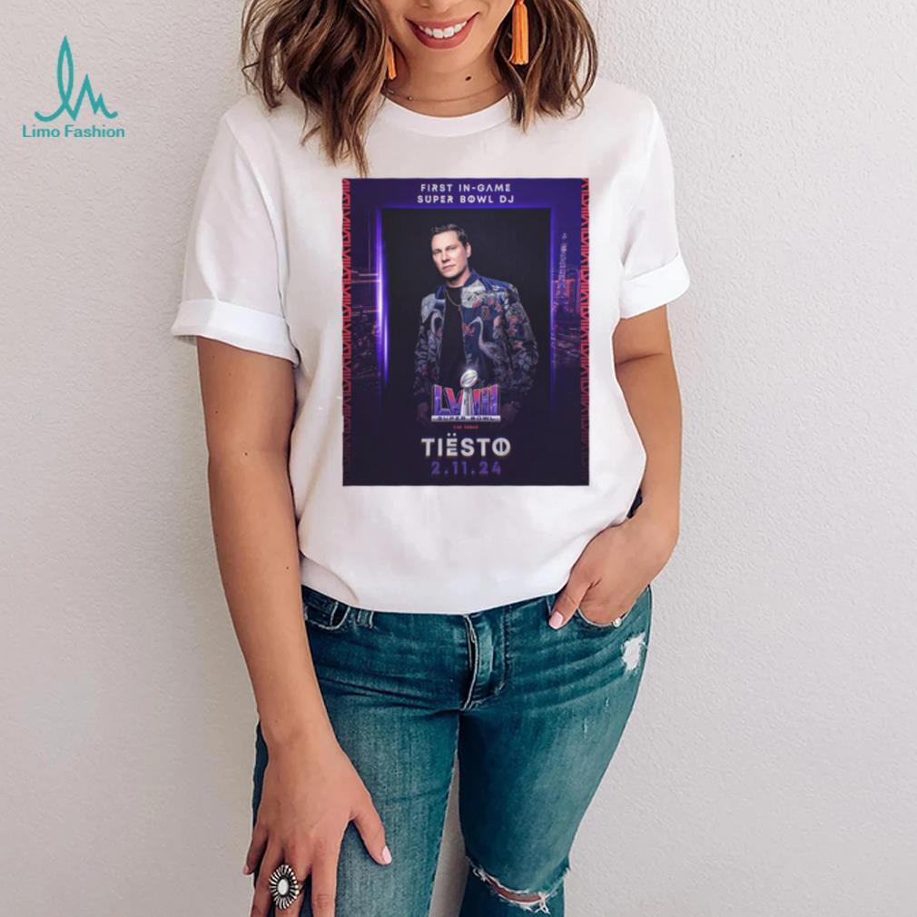 DJ Tiesto Super Bowl LVIII 2024 Las Vegas T Shirt DJ Tiesto Super Bowl LVIII 2024 Las Vegas T Shirt