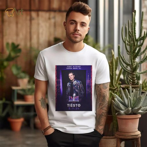 DJ Tiesto Super Bowl LVIII 2024 Las Vegas T Shirt