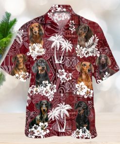 Dachshund Hawaiian Shirt Dog Aloha Shirt For Men Women Beach