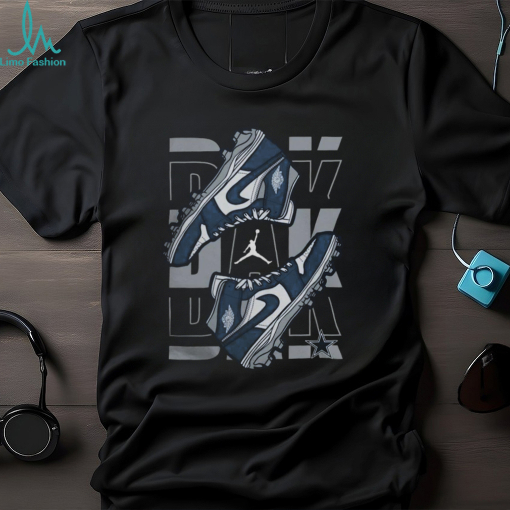 Dak Prescott Dallas Cowboys Jordan Brand Youth Repeat Sneaker Graphic T Shirt Dak Prescott Dallas Cowboys Jordan Brand Youth Repeat Sneaker Graphic T Shirt