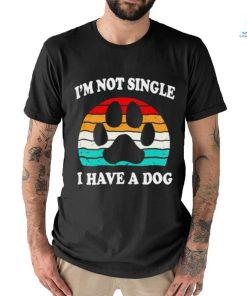 Dalatshirt i’m not single I have a dog vintage shirt