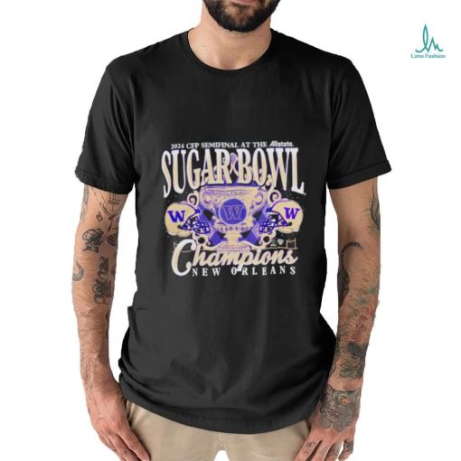 Dalatshirtshop washington Huskies 2024 CFP Semifinal At The Allstate Sugar Bowl Champions New Orleans shirt