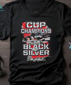 Dale earnhardt checkered flag sports champions wear 2024 signatures shirt