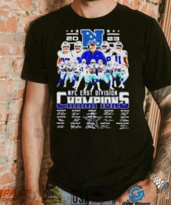 Dallas Cowboys 2023 NFC East Division Champions signatures shirt, hoodie, sweater, long sleeve and tank top Dallas Cowboys 2023 NFC East Division Champions signatures shirt
