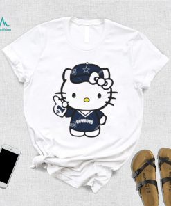 Dallas Cowboys Baseball Number 1 Hello Kitty shirt