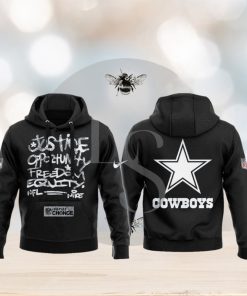Dallas Cowboys NFL Justice Opportunity Equity Freedom Hoodie 3D