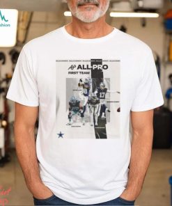 Dallas Cowboys NFL Season 2023 Associated Press All Pro First Team Poster Unisex T Shirt