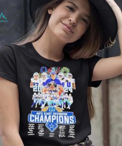 Dallas Cowboys Team player 2024 NFC East Division Champions signature Shirt