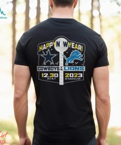 Dallas Cowboys Vs Detroit Lions Happy New Year Dec 30, 2023 Shirt