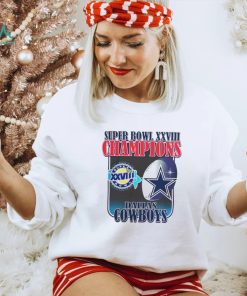 Dallas Cowboys White Super Bowl XXVIII shirt