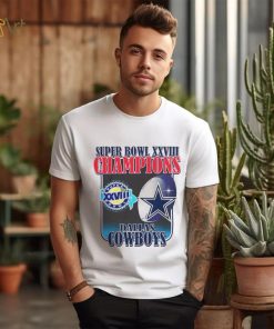 Dallas Cowboys White Super Bowl XXVIII shirt