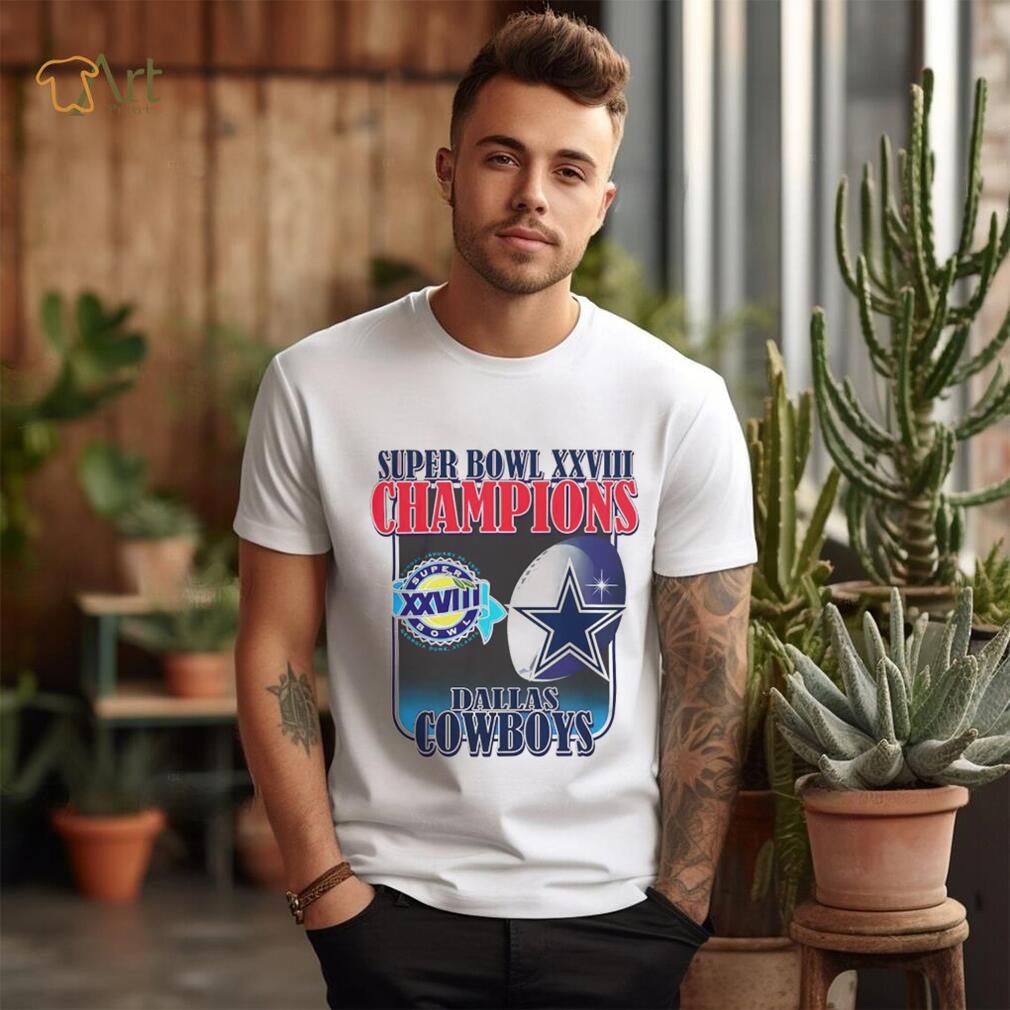 Dallas Cowboys White Super Bowl XXVIII shirt Dallas Cowboys White Super Bowl XXVIII shirt