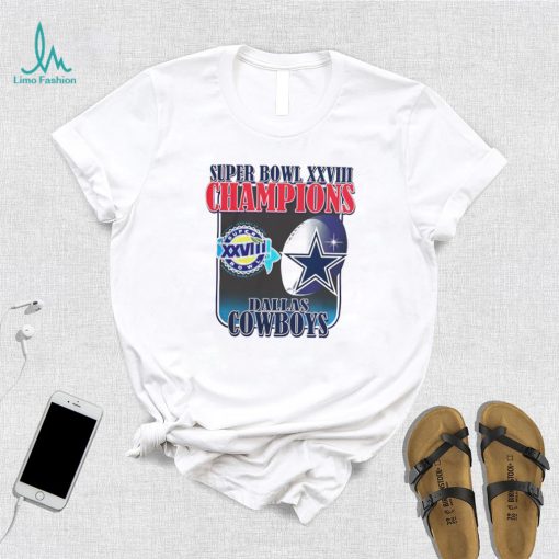 Dallas Cowboys White Super Bowl XXVIII shirt