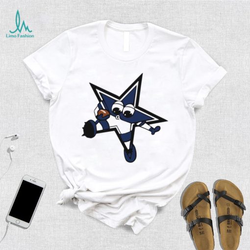 Dallas Cowboys football logo whistle t shirt