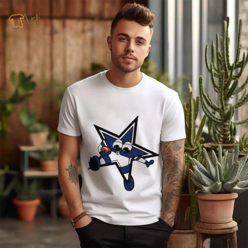 Dallas Cowboys football logo whistle t shirt