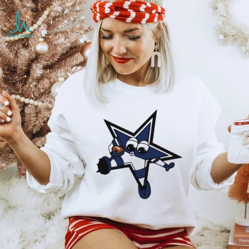 Dallas Cowboys football logo whistle t shirt