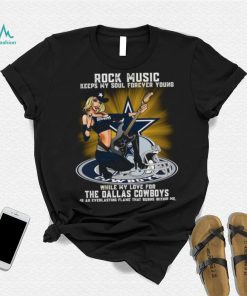 Dallas Cowboys rock music keep my soul forever young shirt