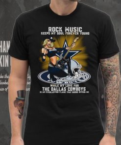 Dallas Cowboys rock music keep my soul forever young shirt