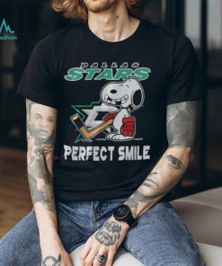 Dallas Stars Snoopy Perfect Smile The Peanuts Movie Hockey Shirt, hoodie, sweater, long sleeve and tank top Dallas Stars Snoopy Perfect Smile The Peanuts Movie Hockey Shirt