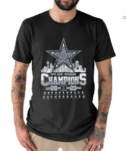 Dallas cowboys name team city nfc east division champions 2023 shirts
