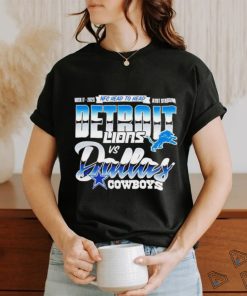 Dallas cowboys vs detroit Lions week 17 2023 NFC head to head AT and T stadium shirt