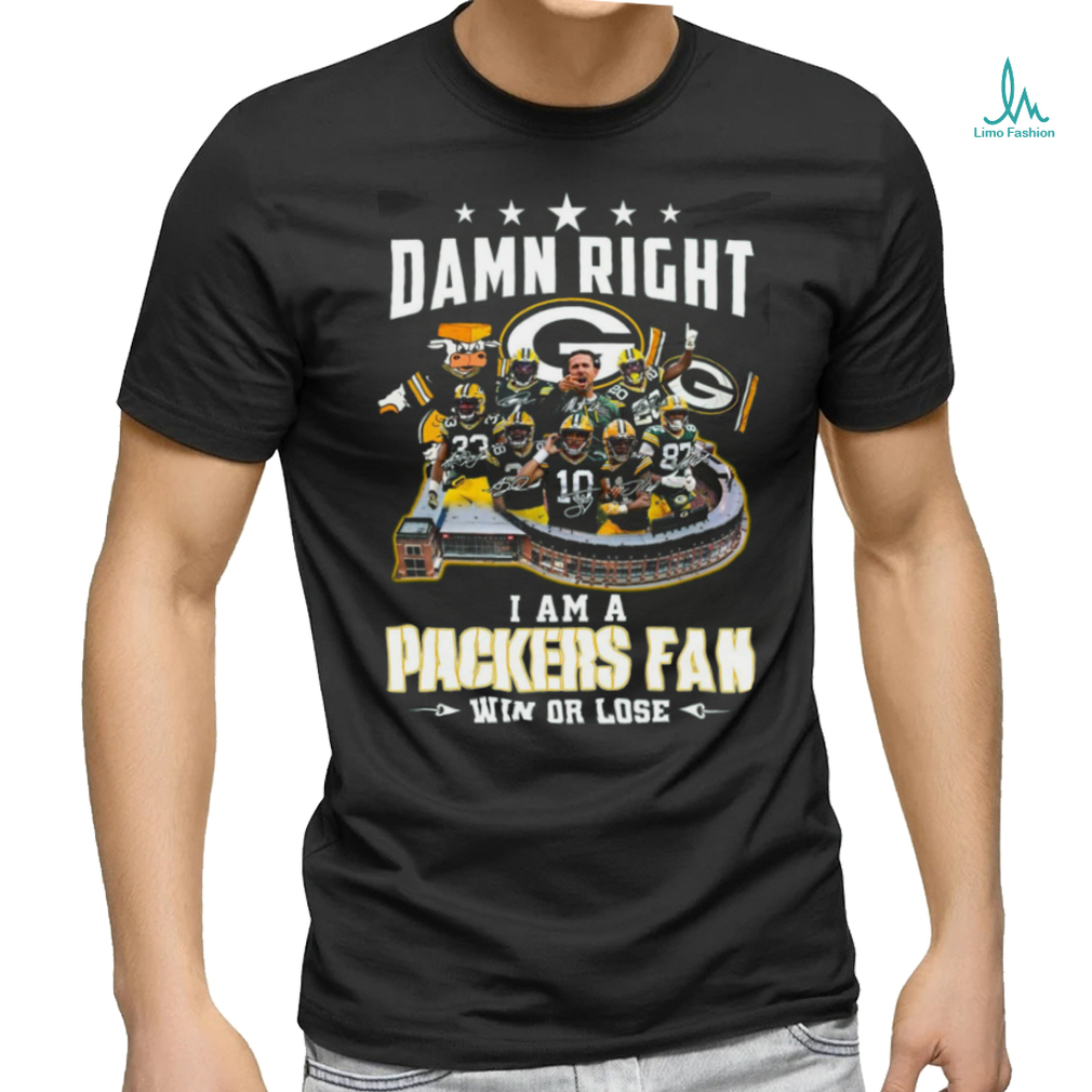 Damn Right I Am A Green Bay Packers Fan Win Or Lose 2023 2024 Super Season Signatures Shirt Damn Right I Am A Green Bay Packers Fan Win Or Lose 2023 2024 Super Season Signatures Shirt