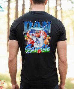 Dan Gamble Detroit Lions Dan Campbell American flag shirt