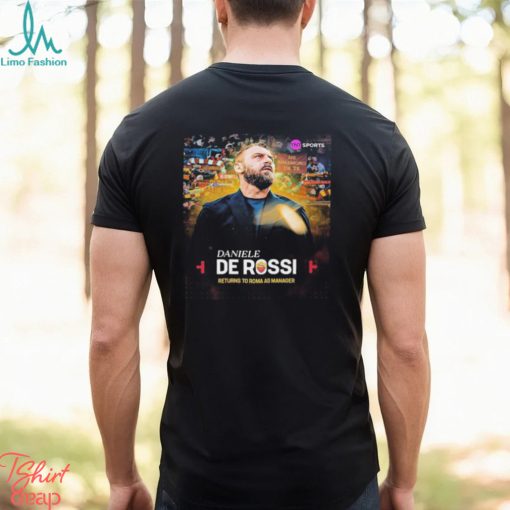 Daniele De Rossi Returns To AS Roma As Head Coach Shirt