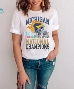 Dave Portnoy Michigan Big 10 Champions Rose Bowl Champions National Champions t shirt