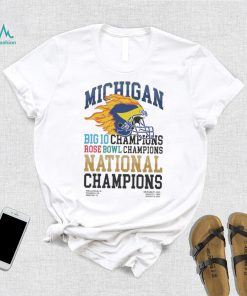 Dave Portnoy Michigan Big 10 Champions Rose Bowl Champions National Champions t shirt