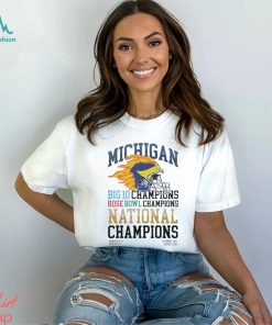 Dave portnoy Michigan big 10 champions rose bowl champions national champions T shirt