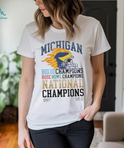 Dave portnoy Michigan big 10 champions rose bowl champions national champions T shirt