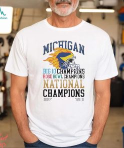 Dave portnoy Michigan big 10 champions rose bowl champions national champions T shirt