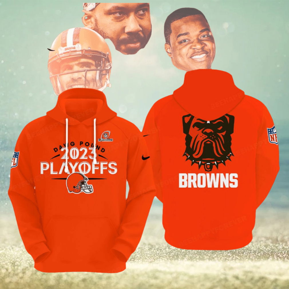 Dawg Pound 2023 Playoffs Cleveland Browns Hoodie Dawg Pound 2023 Playoffs Cleveland Browns Hoodie