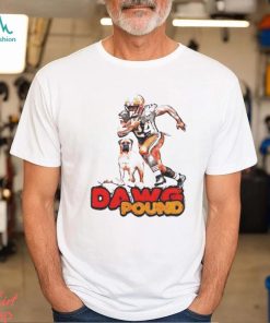 Dawg pound nick chubb Football T shirt