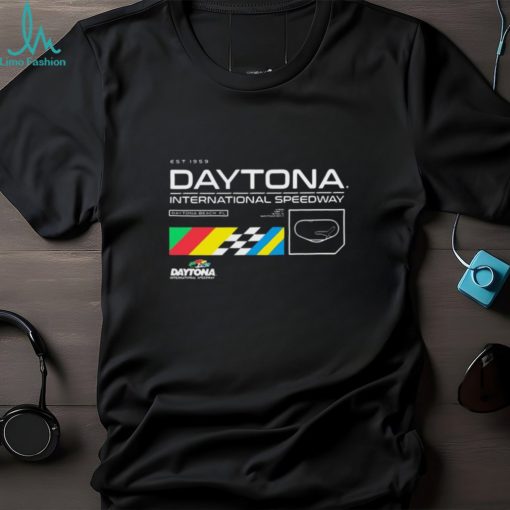 Daytona international speedway isc track pullover t shirt