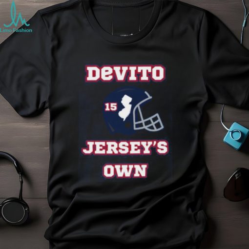 DeVito Jersey’s Unisex Gildan T shirt Comfort Colors T Shirt, New York Giants Football Tee shirt