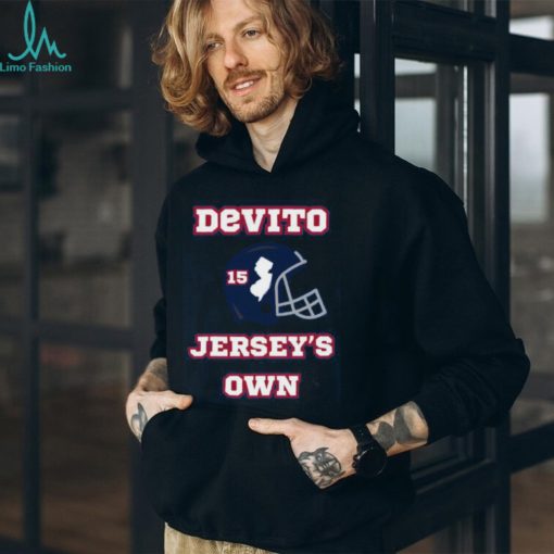 DeVito Jersey’s Unisex Gildan T shirt Comfort Colors T Shirt, New York Giants Football Tee shirt