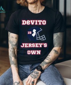 DeVito Jersey’s Unisex Gildan T shirt Comfort Colors T Shirt, New York Giants Football Tee shirt