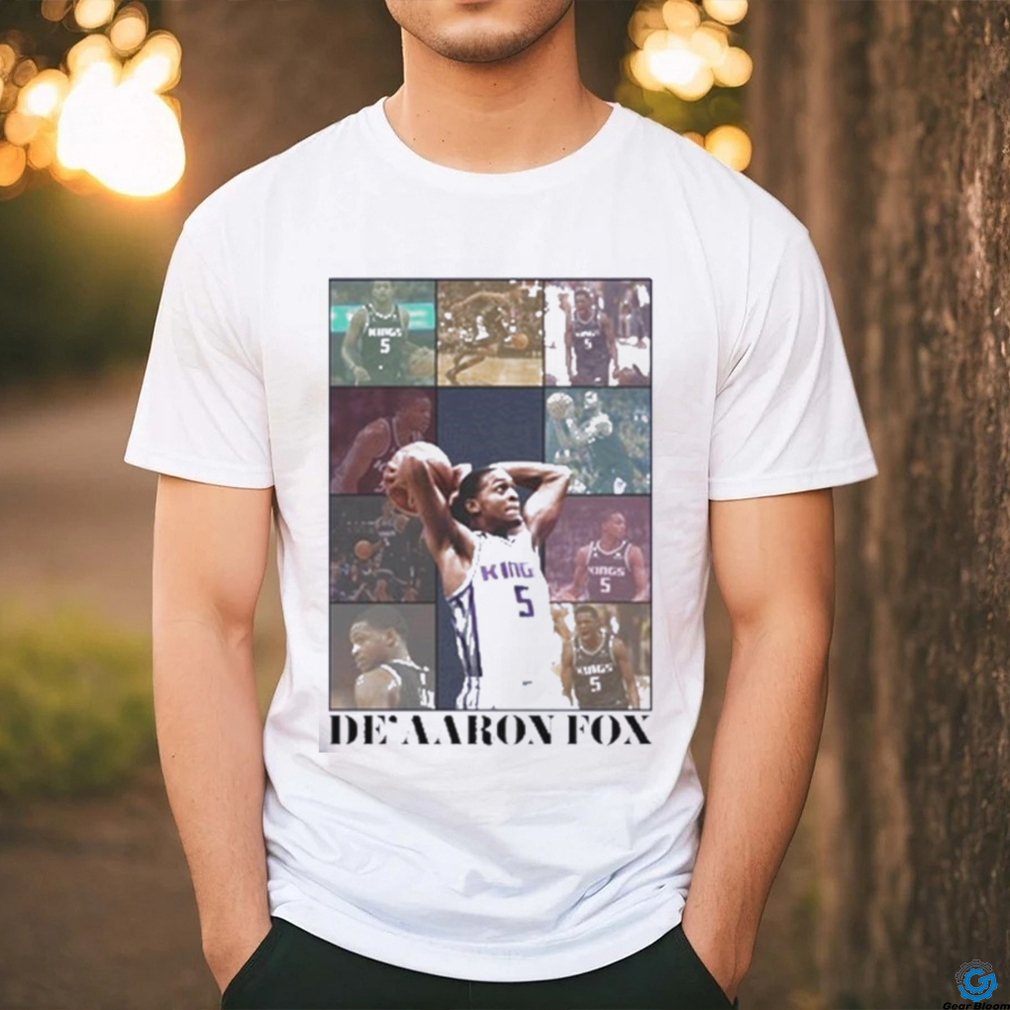 De’aaron Fox Sacramento Kings Eras Tour Shirt De’aaron Fox Sacramento Kings Eras Tour Shirt