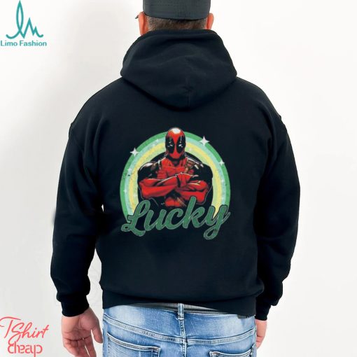Deadpool mad engine lucky st. paddy’s day graphic 2024 shirt