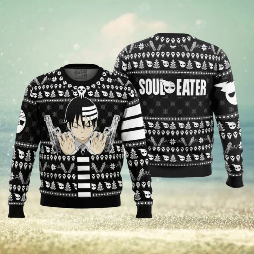 Death The Kid Soul Eater Ugly Christmas Sweater