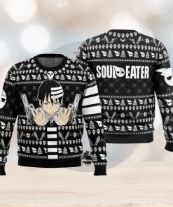 Death The Kid Soul Eater Ugly Christmas Sweater