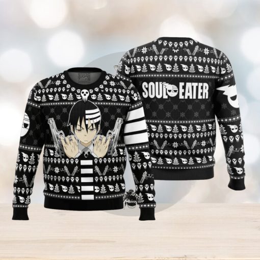 Death The Kid Soul Eater Ugly Christmas Sweater