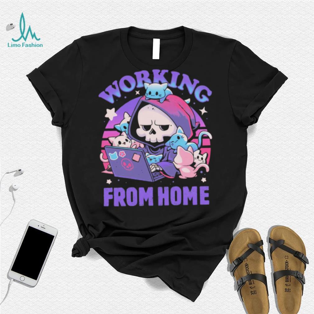 Death cats working from home shirt Death cats working from home shirt