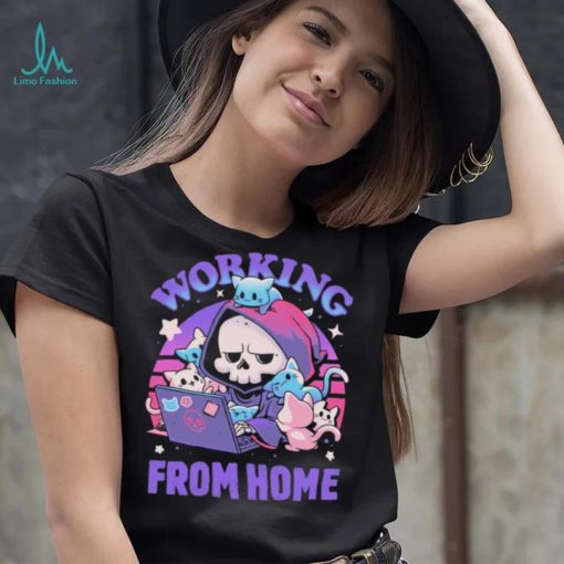 Death cats working from home shirt