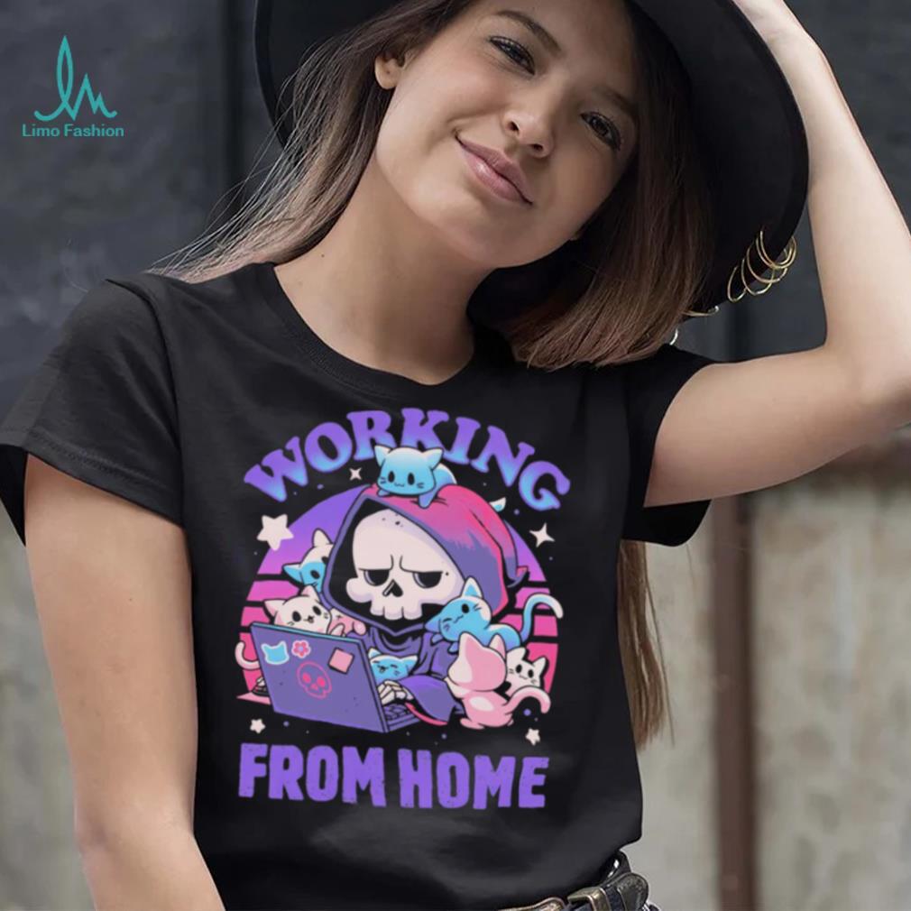 Death cats working from home shirt Death cats working from home shirt
