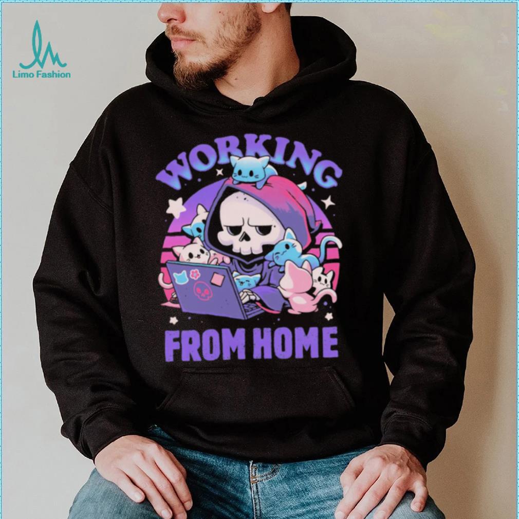 Death cats working from home shirt Death cats working from home shirt