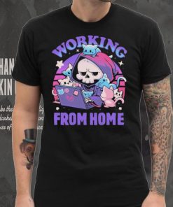 Death cats working from home shirt