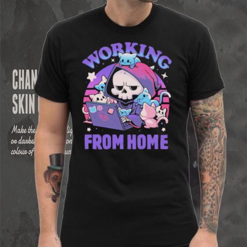 Death cats working from home shirt
